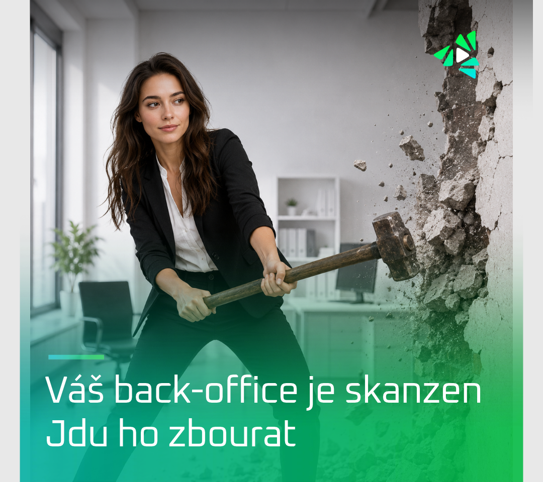 Social post: Váš back-office je skanzen