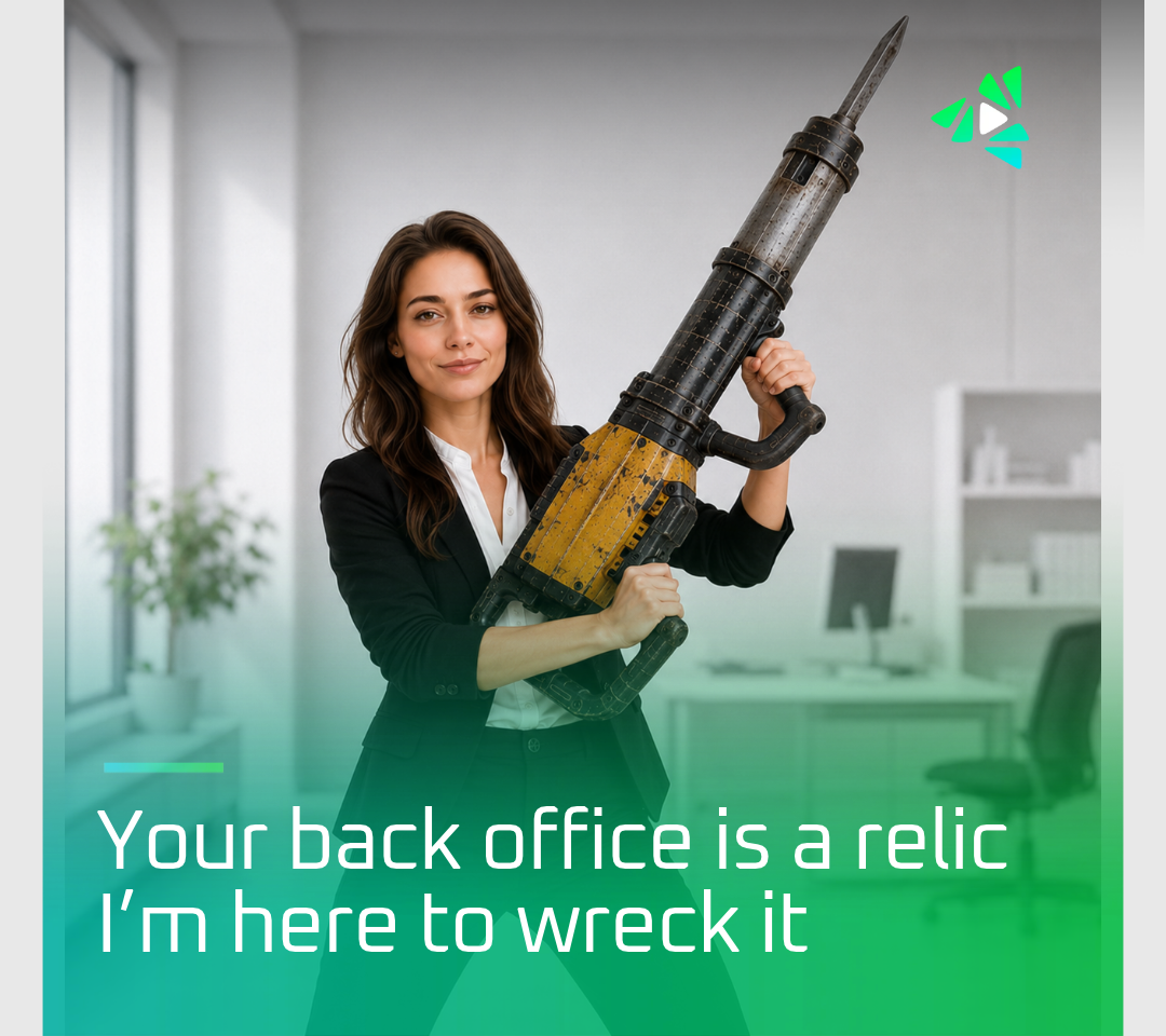 Social post: Your back office is a relic