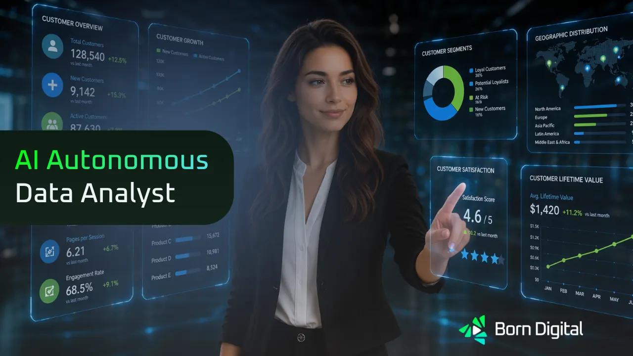YouTube thumbnail AI Autonomous Data Analyst